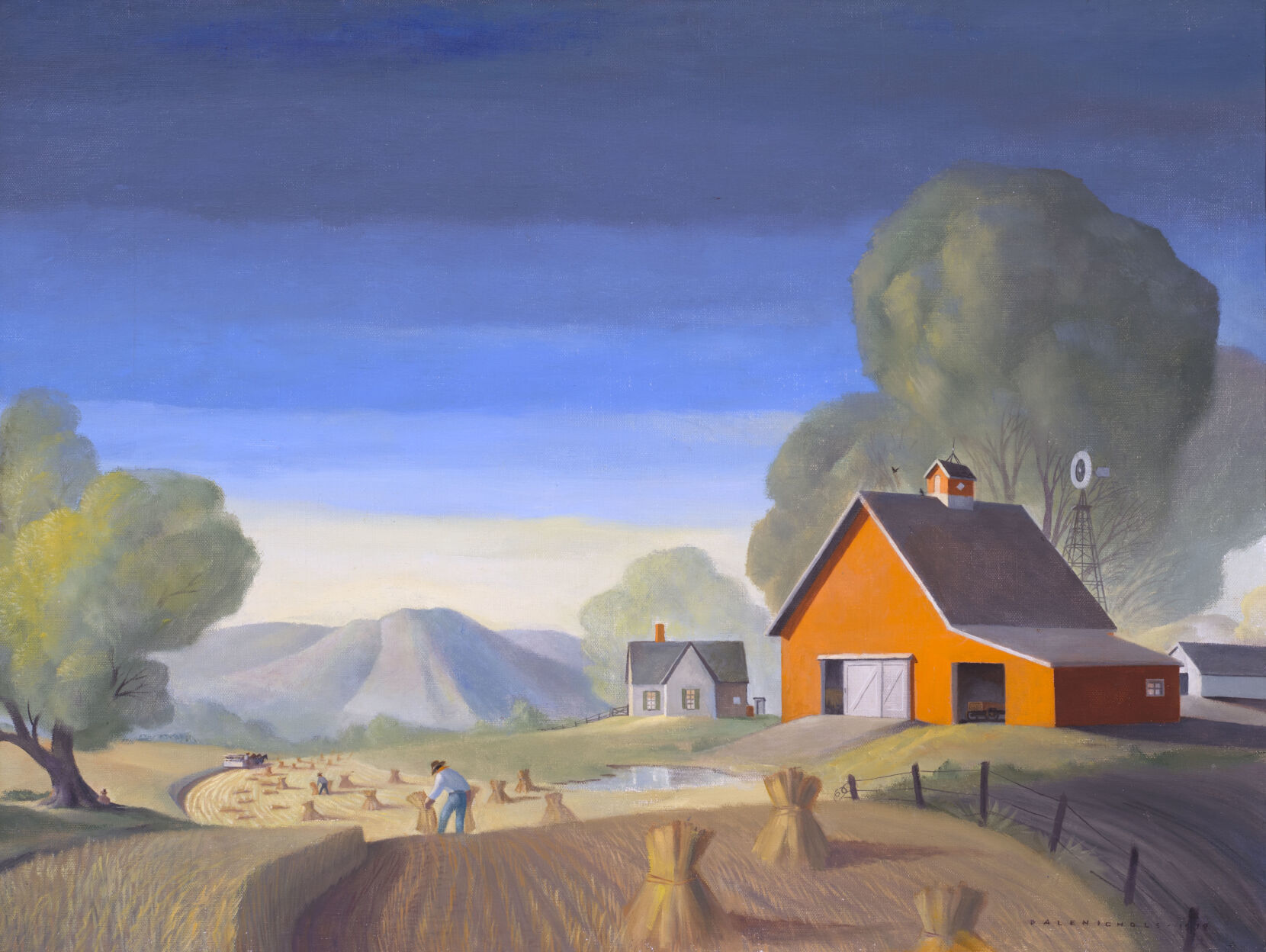 Valley Farm Between the Bluffs